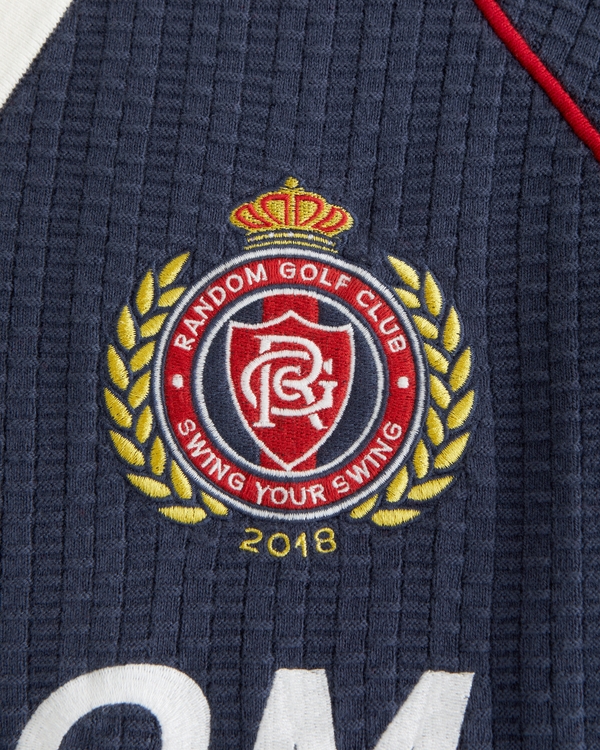 Random Golf Club Soccer Jersey-Inspired Sweater