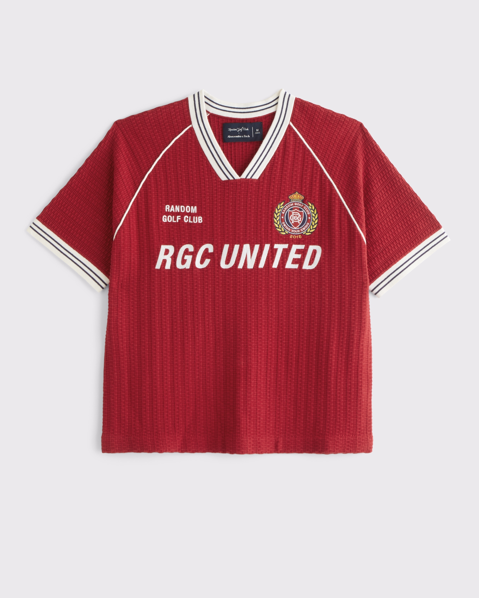 Random Golf Club Soccer Jersey-Inspired Sweater