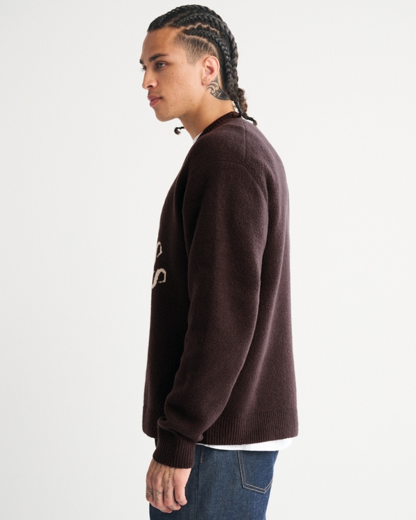 Oversized Guinness Graphic Crew Sweater