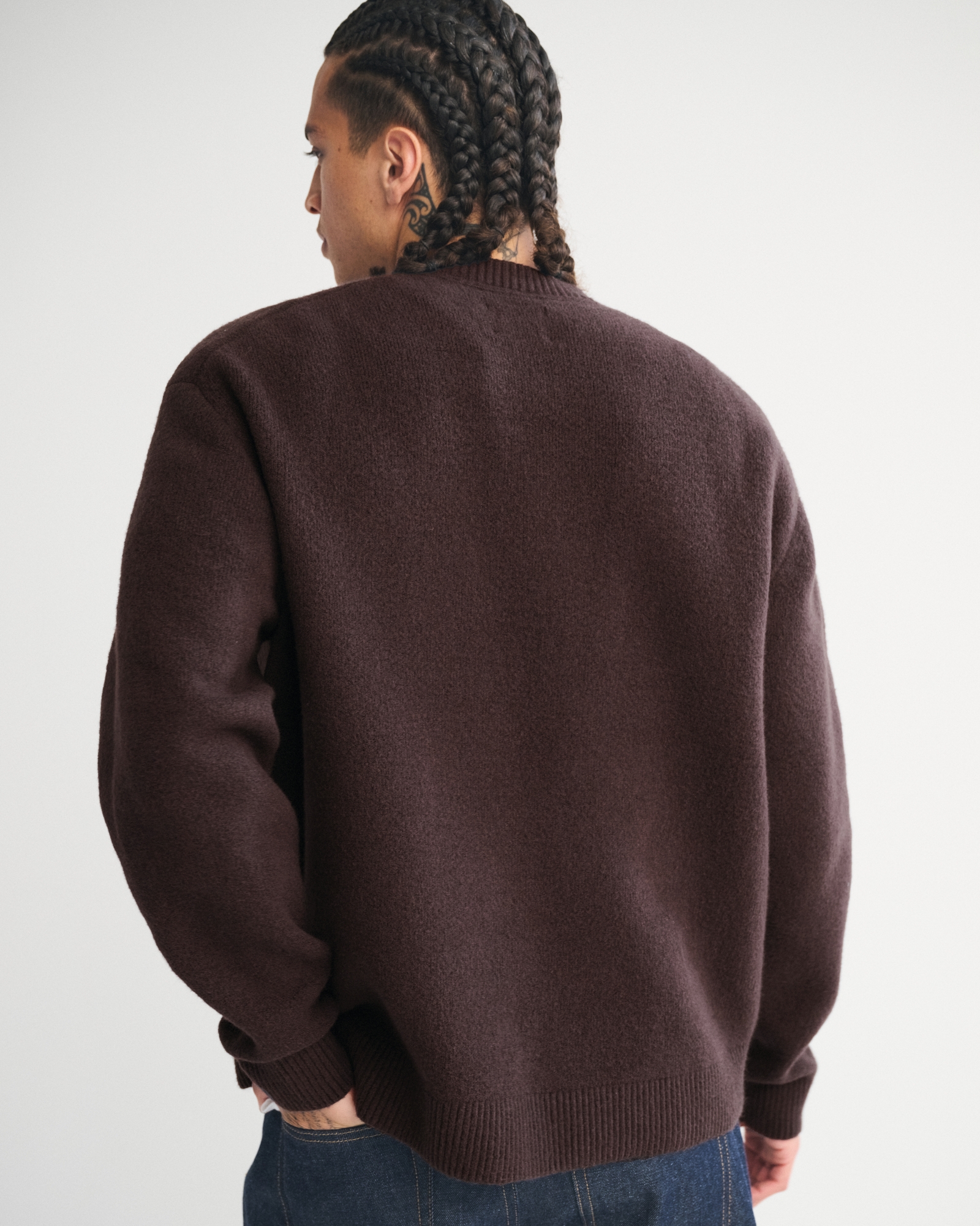 Oversized Guinness Graphic Crew Sweater