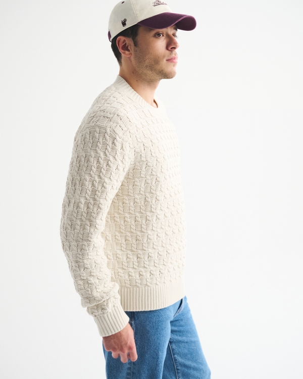 Cable Crew Sweater
