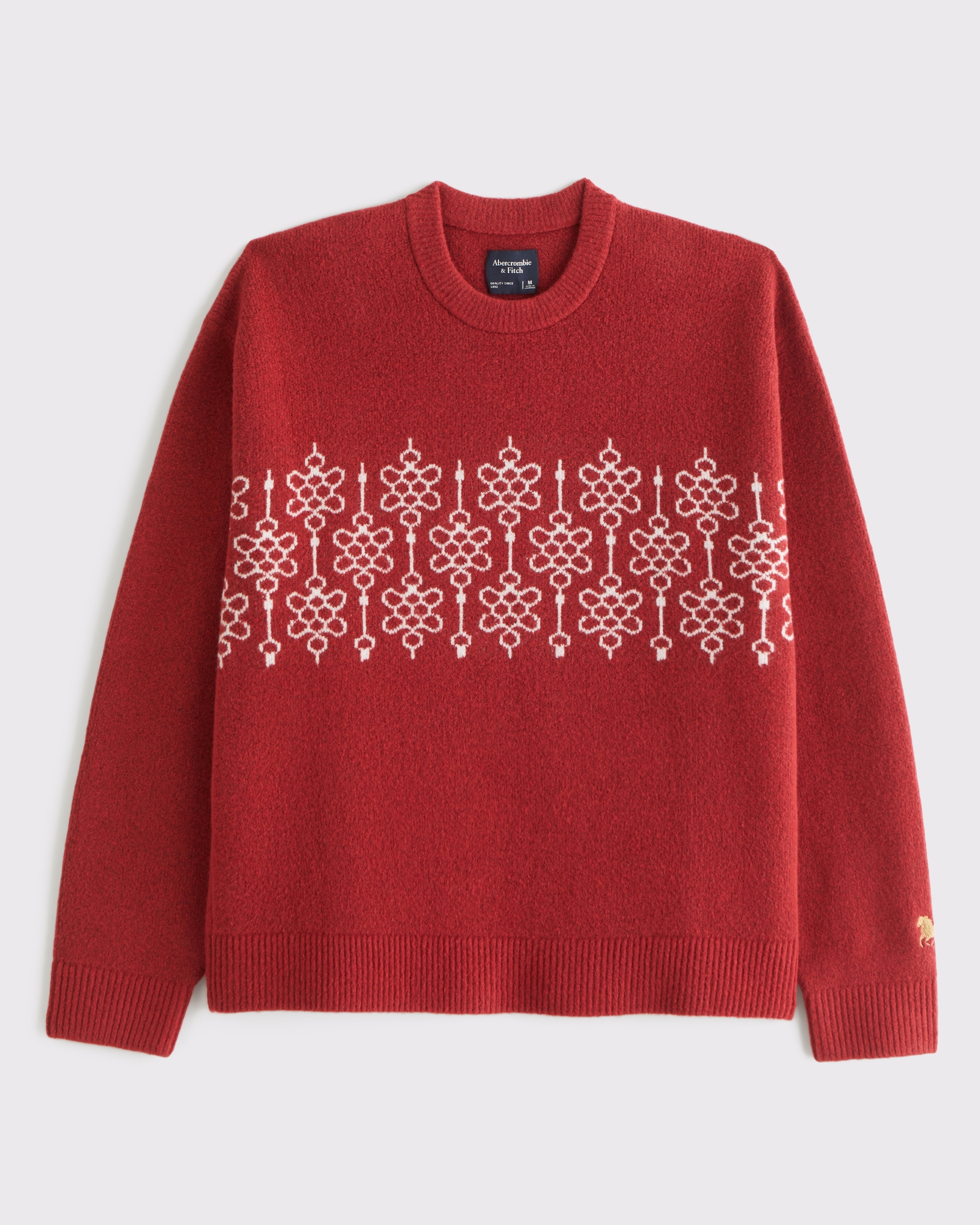 Men's Lunar New Year Crew Sweater | Men's Sale | Abercrombie.com