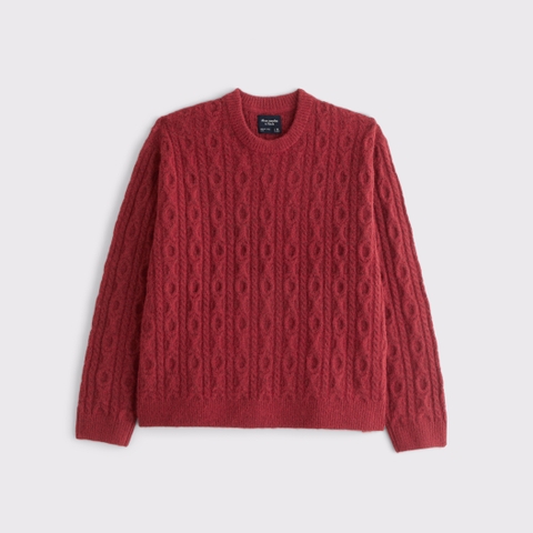 Мужские свитеры Abercrombie & Fitch Cable Crew Sweater