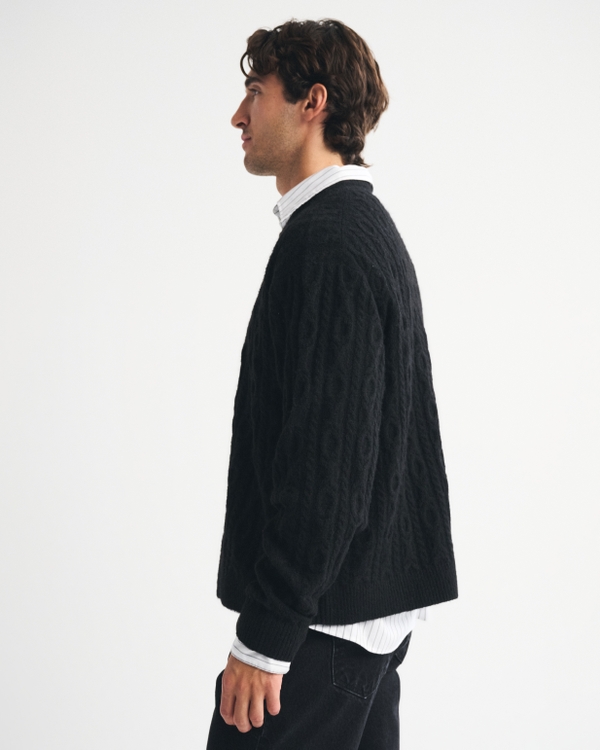 Cable Crew Sweater