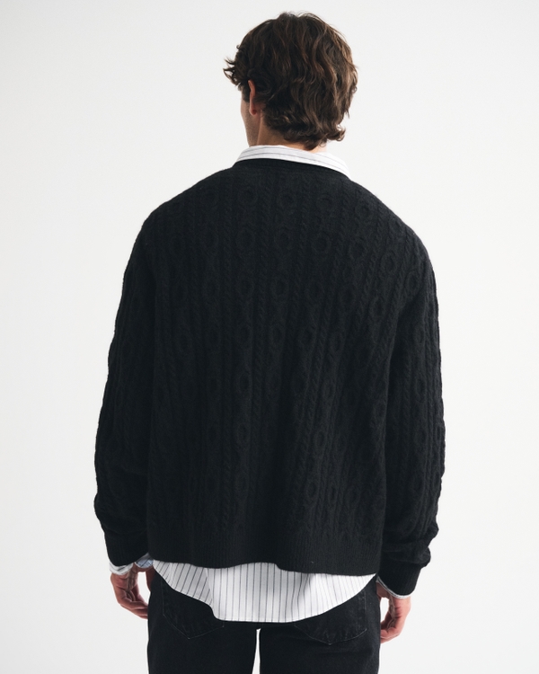 Cable Crew Sweater
