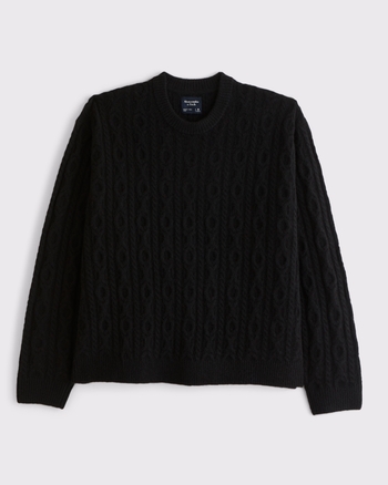 Cable Crew Sweater from Abercrombie & Fitch - $59.99