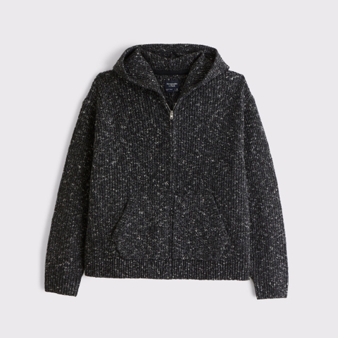 Мужские свитеры Abercrombie & Fitch Full-Zip Hooded Sweater