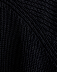 Oversized Waffle Crew Sweater