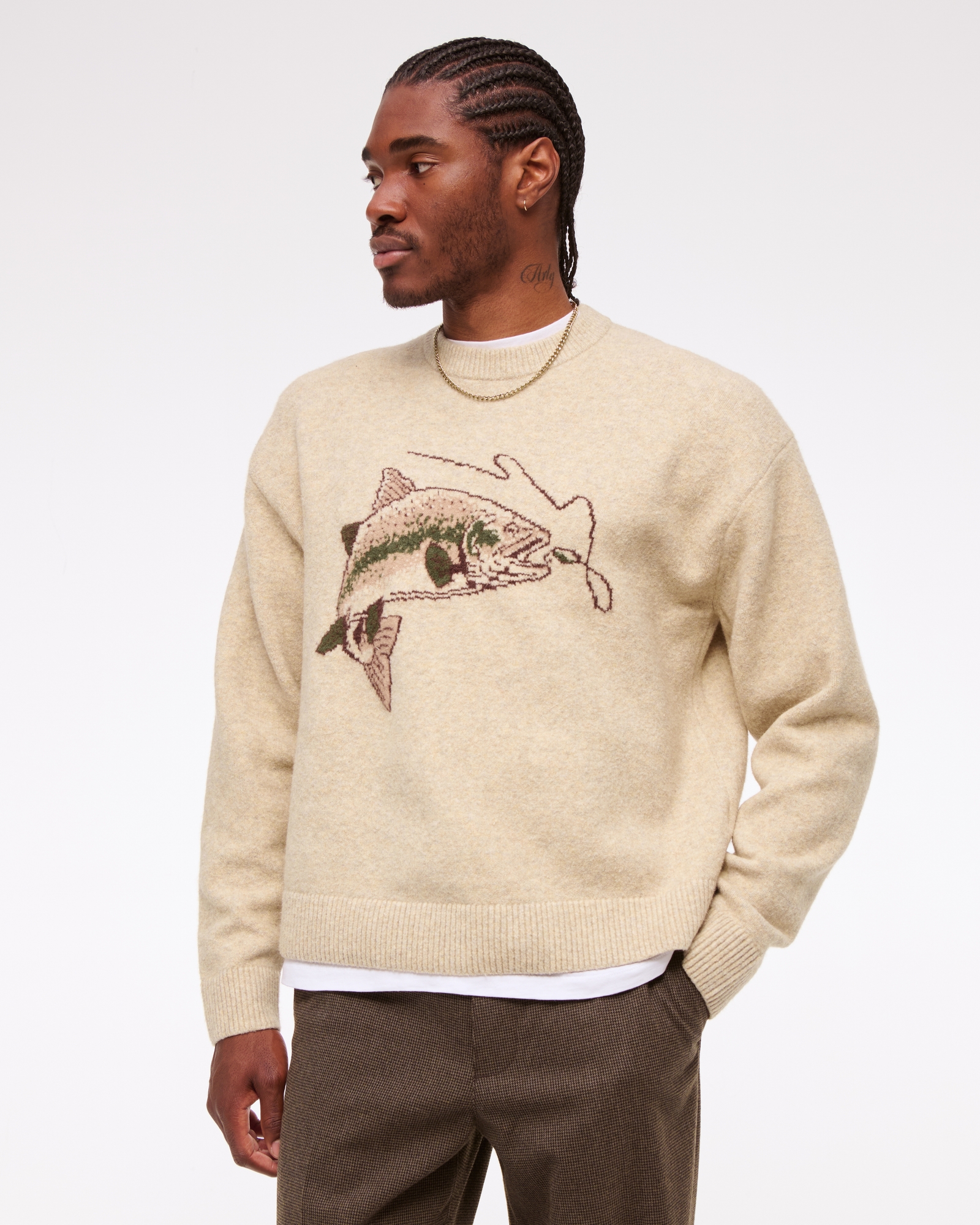 A&F Essential Crew Sweater