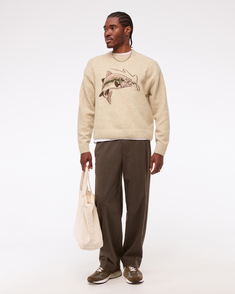 A&F Essential Crew Sweater