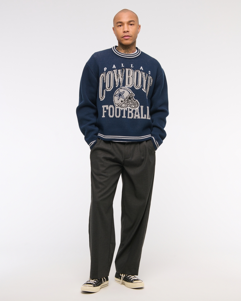 Dallas Cowboys Graphic Crew Sweater