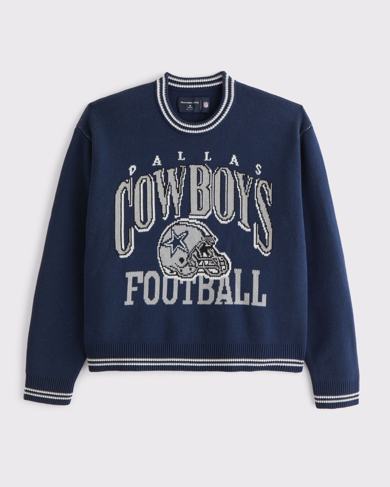 Men's Dallas Cowboys Graphic Crew Sweater | Men's Clearance