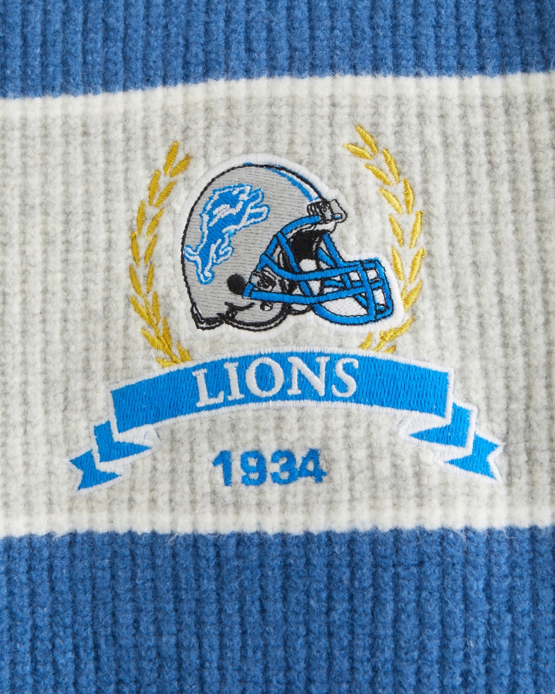 Detroit Lions Crew Sweater
