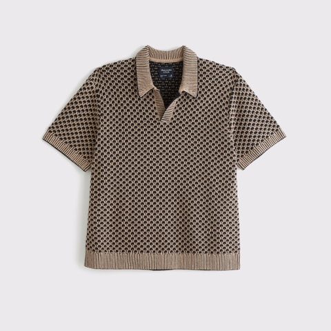 Мужские свитеры Abercrombie & Fitch Casual Johnny Collar Sweater Polo