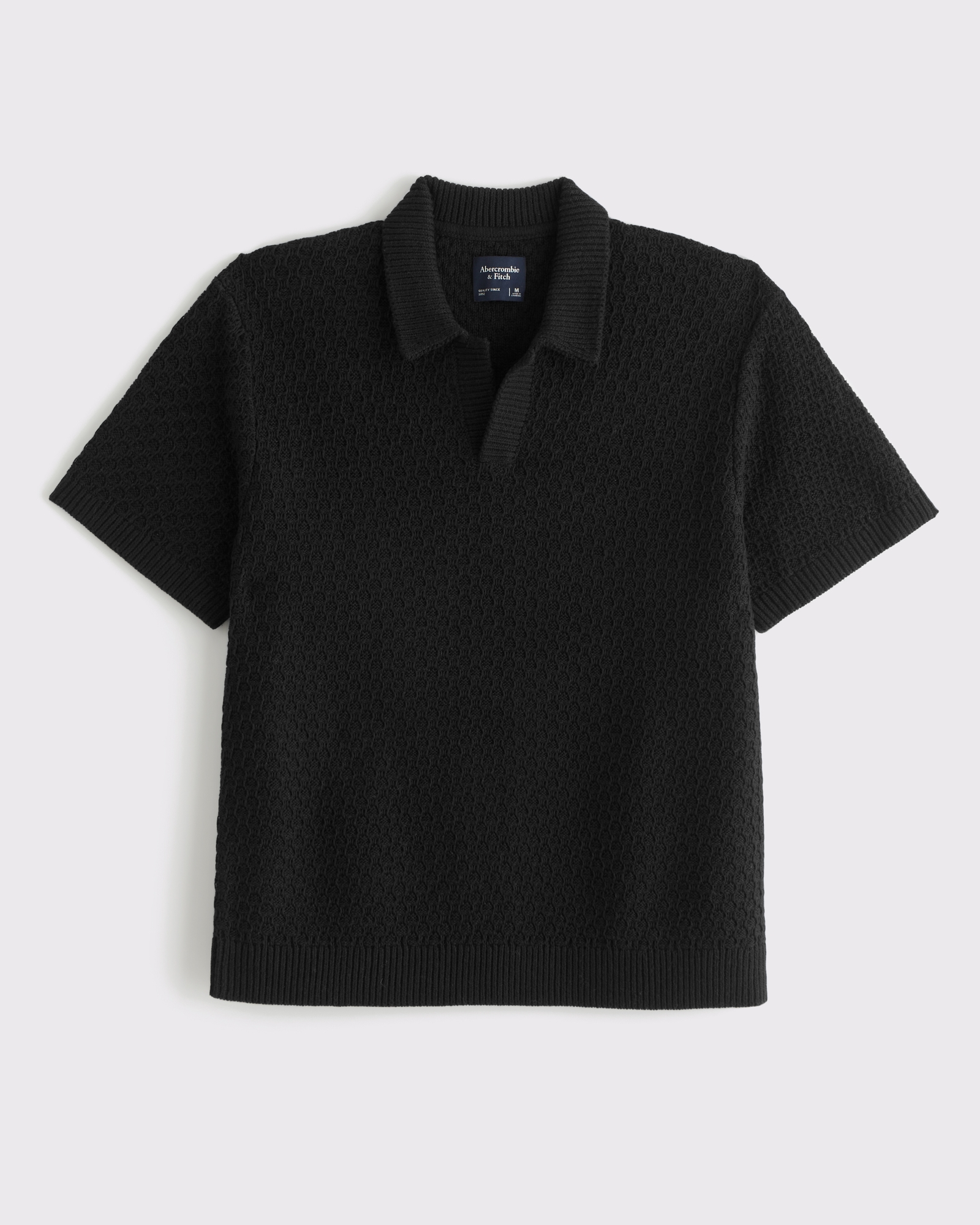 Casual Johnny Collar Sweater Polo