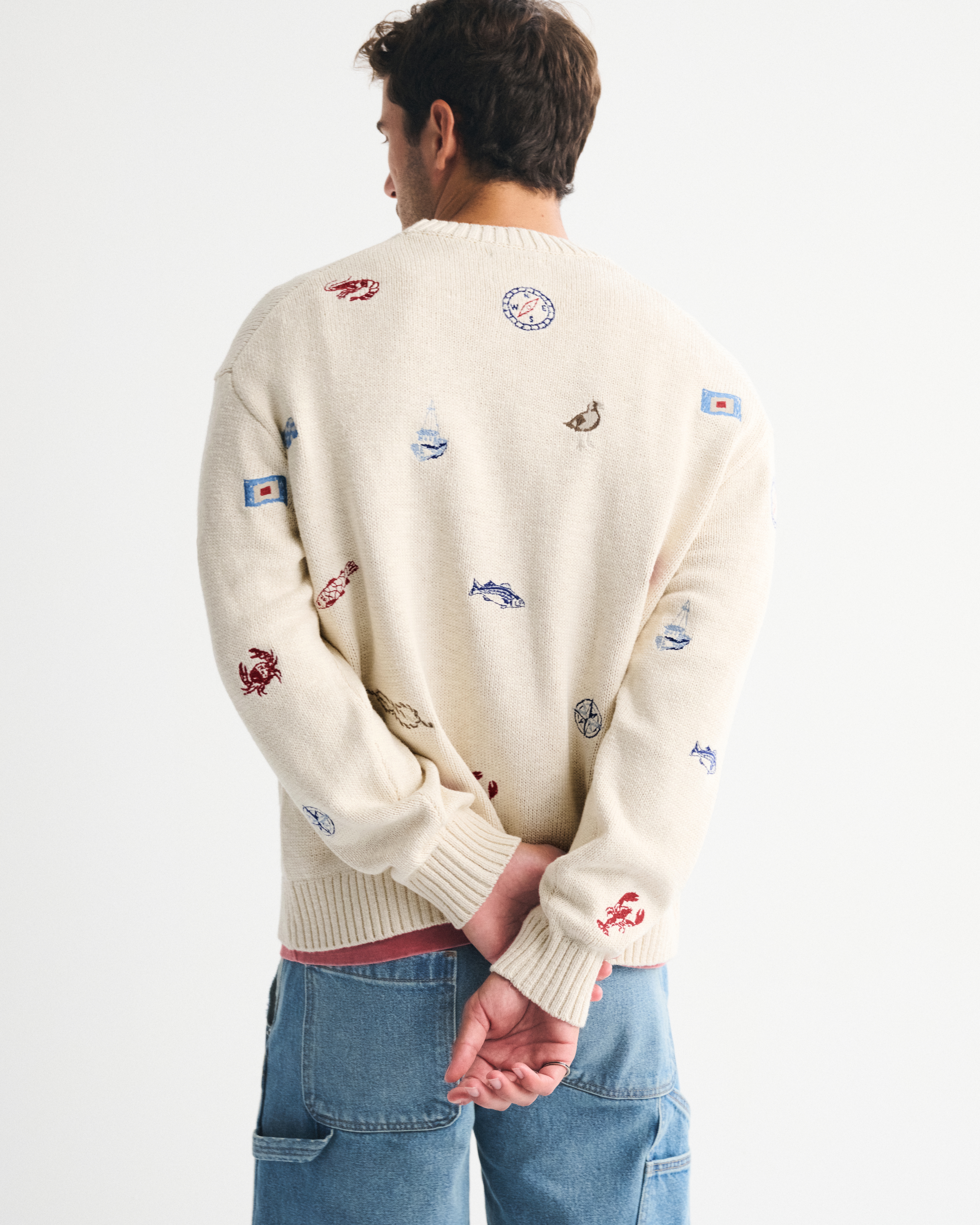 【2019AW・美品】Y-3　スタック ロゴ CREW SWEATER【XS】 Black Sweater with logo Stone Island - Vitkac Canada