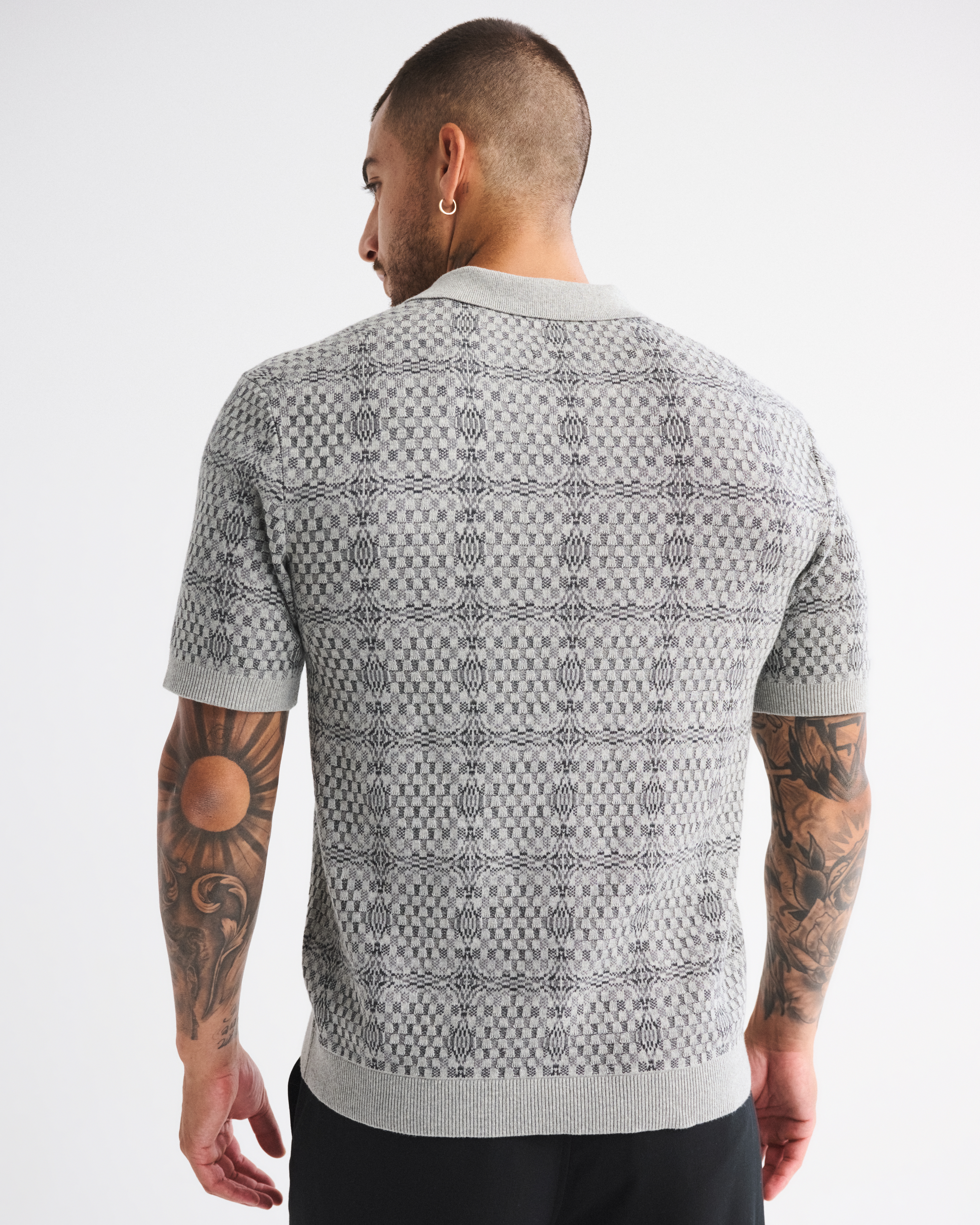 Johnnyページ　THE TOE Hydra Polo Onepiece Men's Textile-Inspired Johnny Collar Sweater Polo | Men's