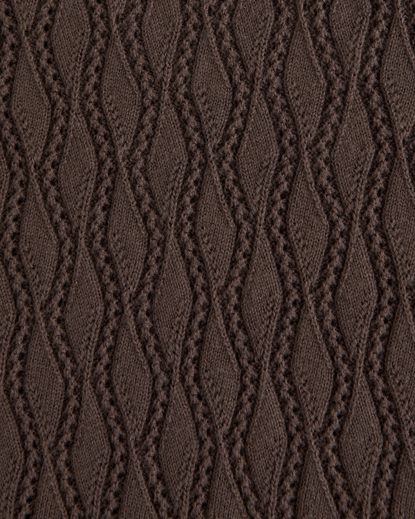 Textured Johnny Collar Sweater Polo