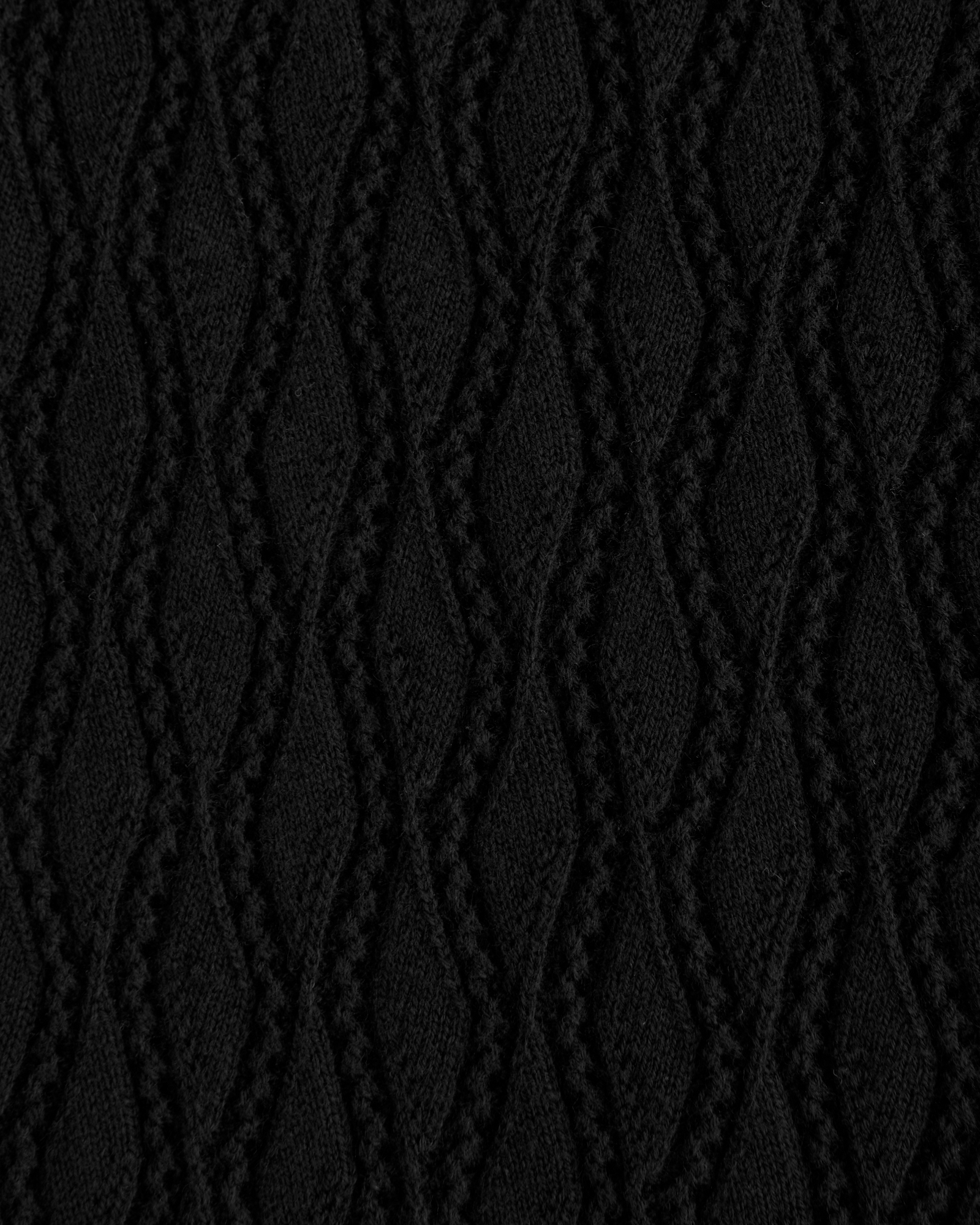 Textured Johnny Collar Sweater Polo