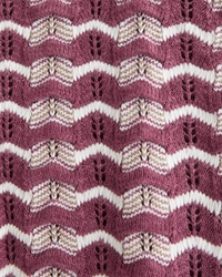 Crochet-Style Button-Through Sweater Polo