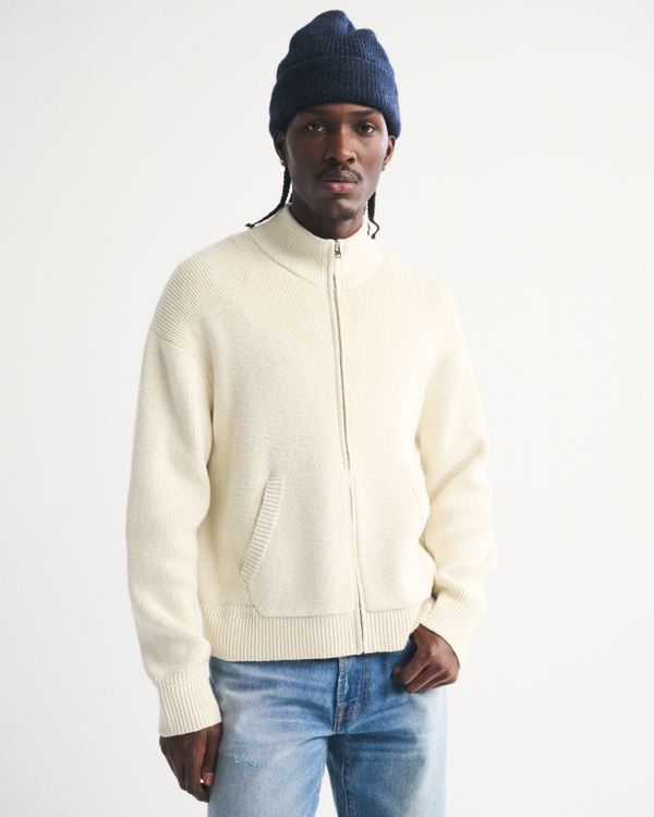Men's Full-Zip Sweater | Men's Clearance | Abercrombie.com
