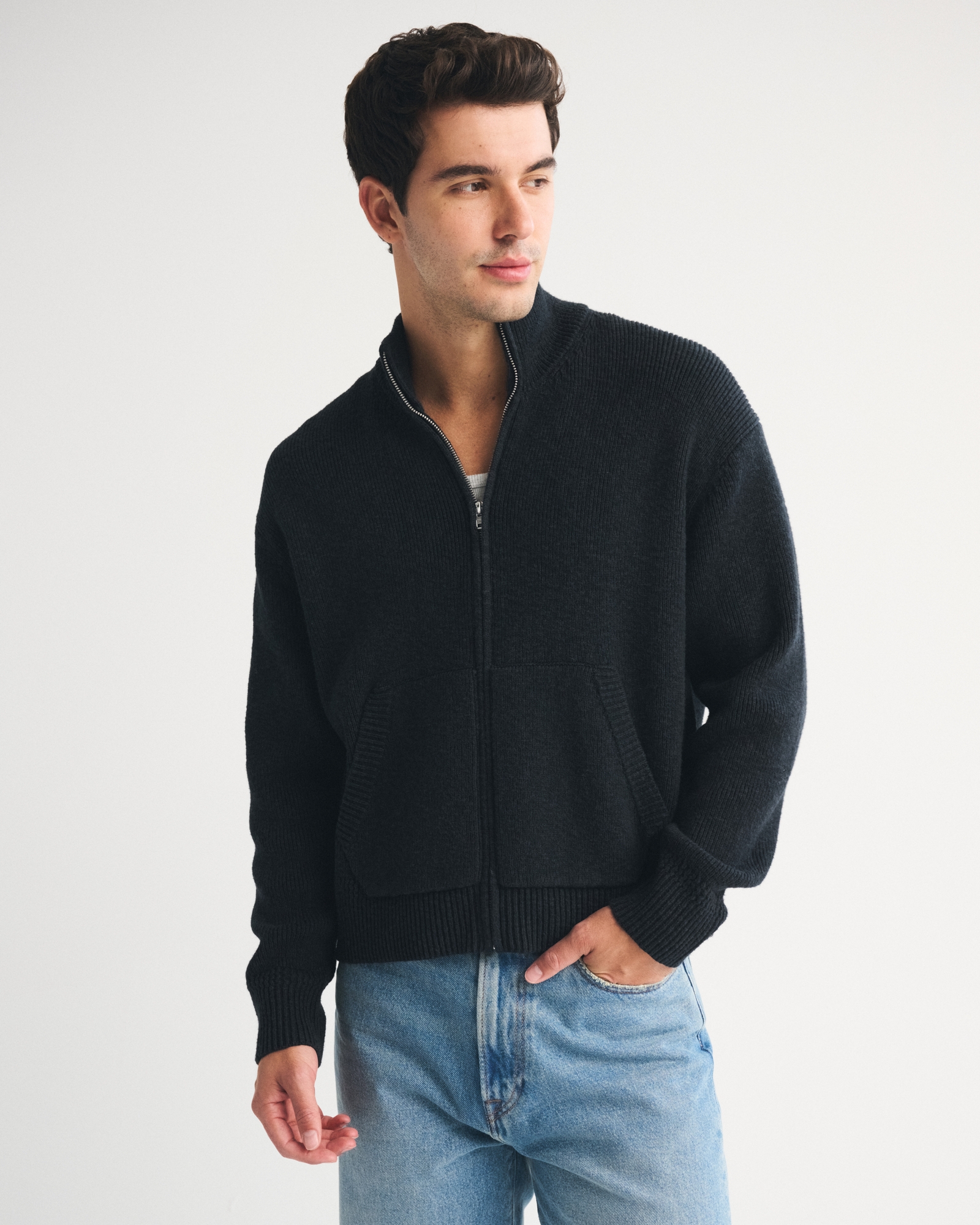 Full-Zip Sweater