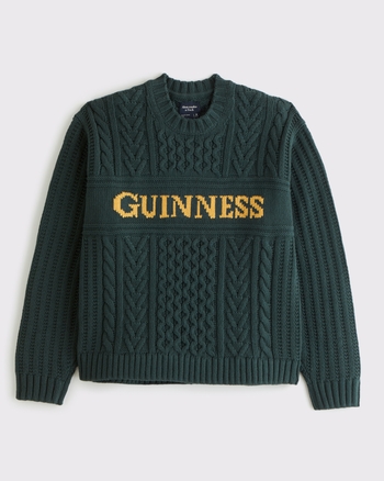 Guinness Cable Crew Sweater