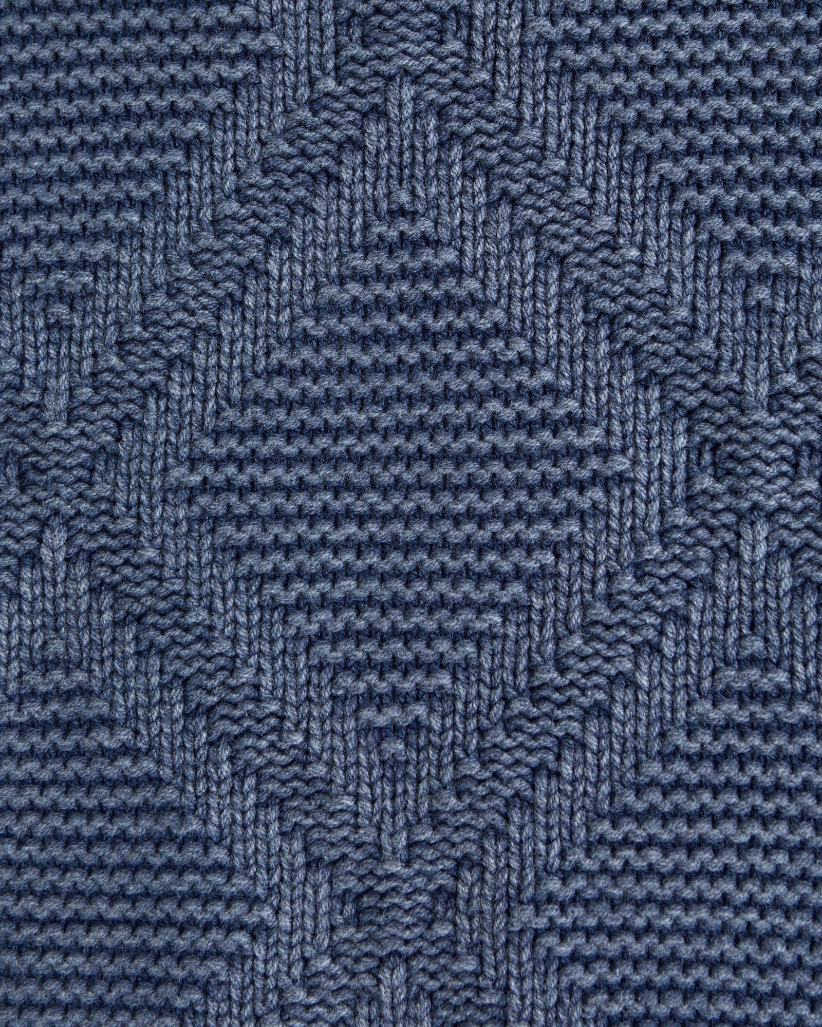 Diamond Stitch Crew Sweater