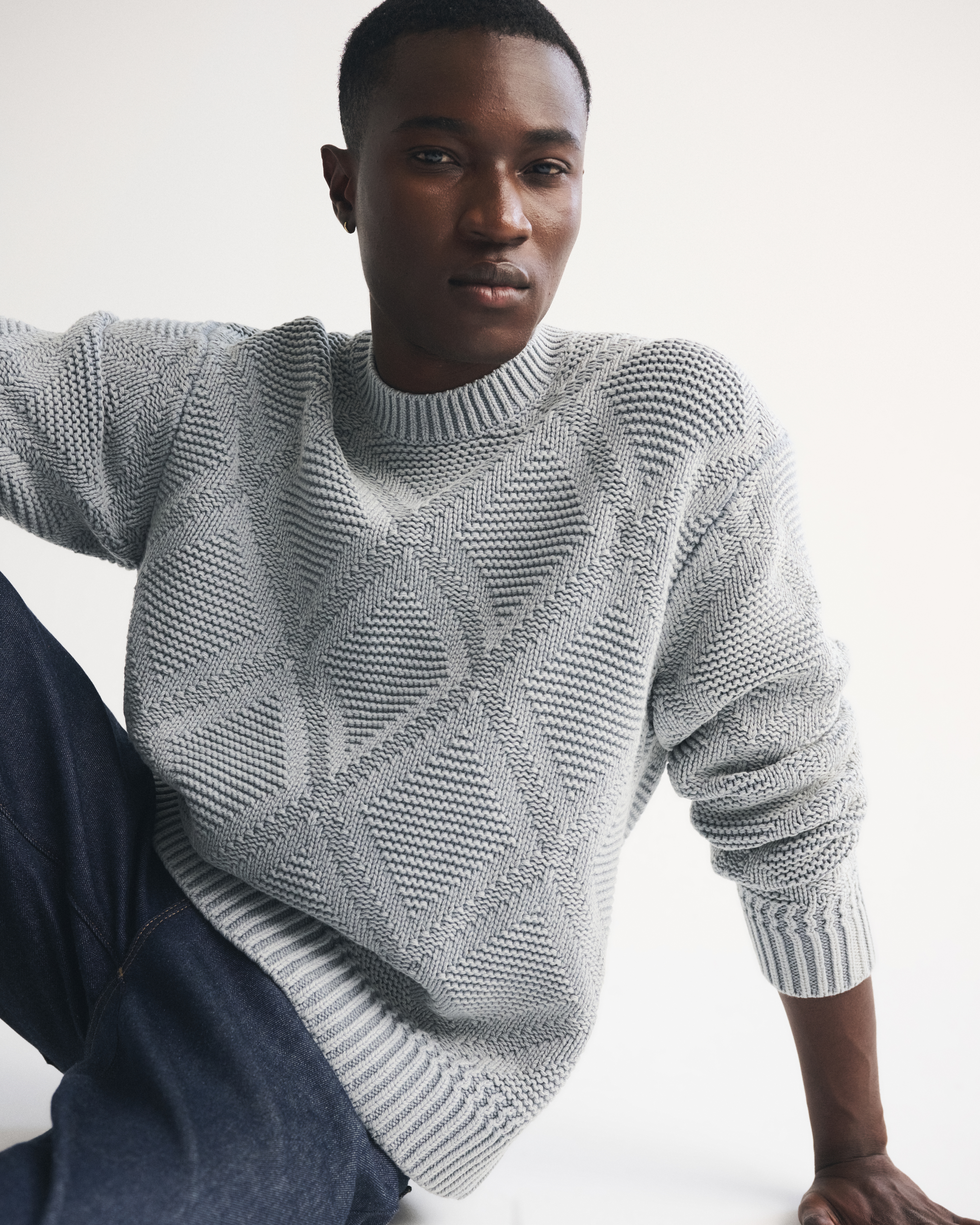 Мужские свитеры Abercrombie & Fitch Lobster Crew Sweater — фото 2