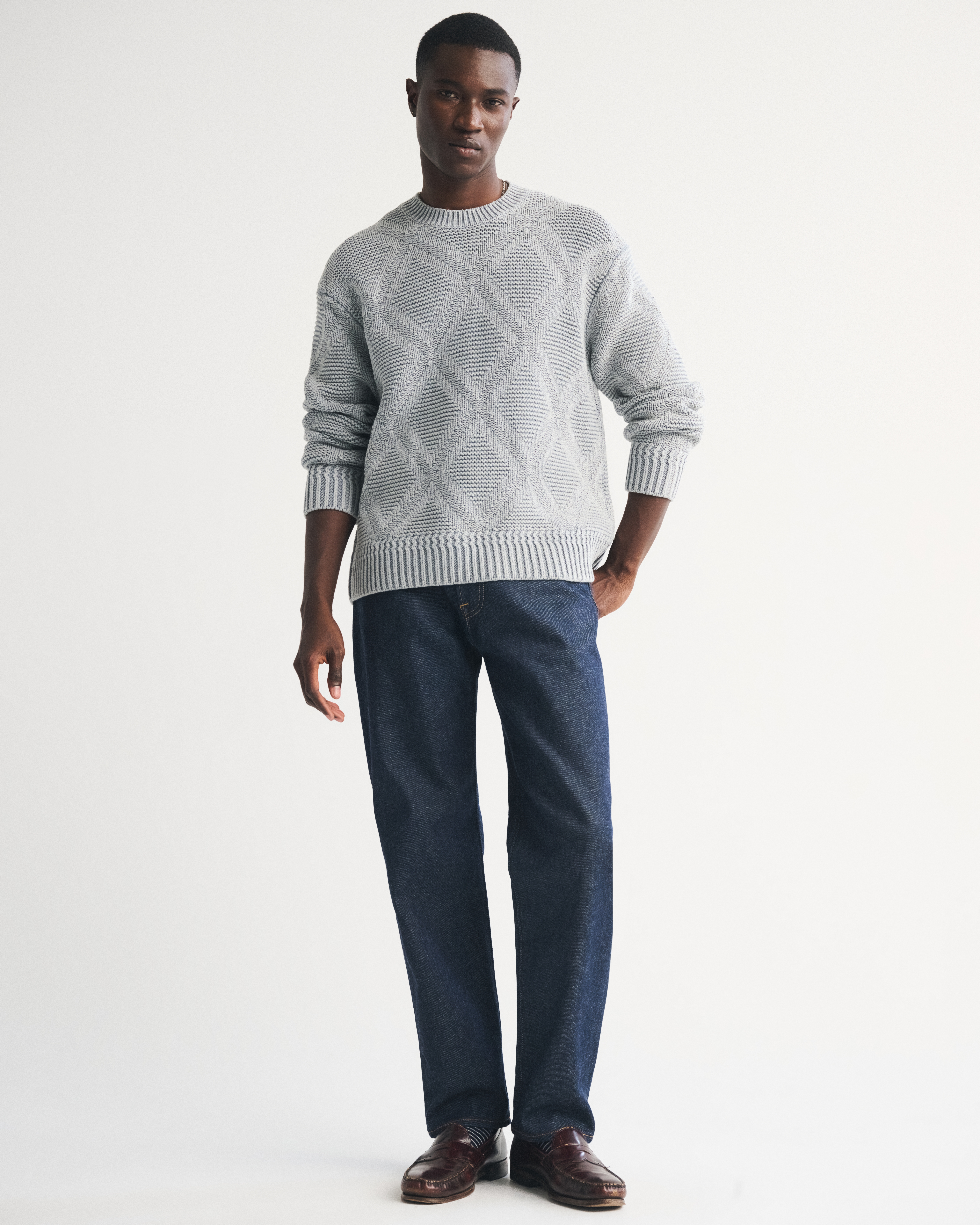 Мужские свитеры Abercrombie & Fitch Lobster Crew Sweater — фото 3