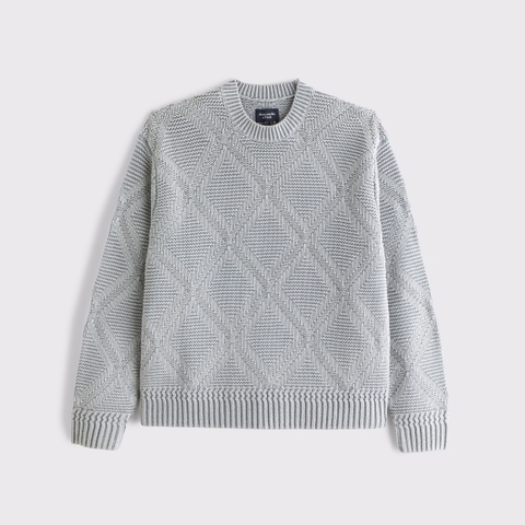 Мужские свитеры Abercrombie & Fitch Lobster Crew Sweater