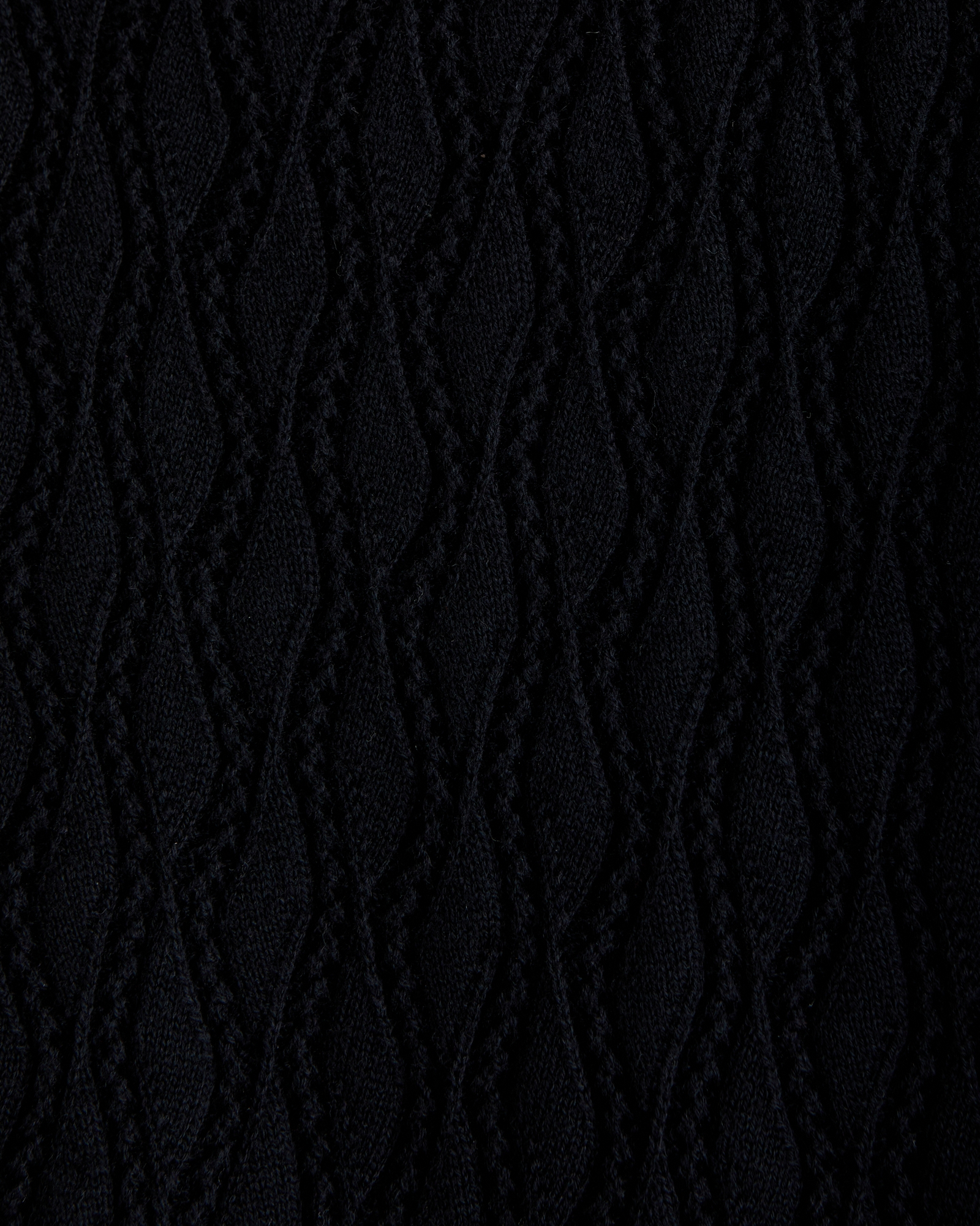 Textured Johnny Collar Sweater Polo