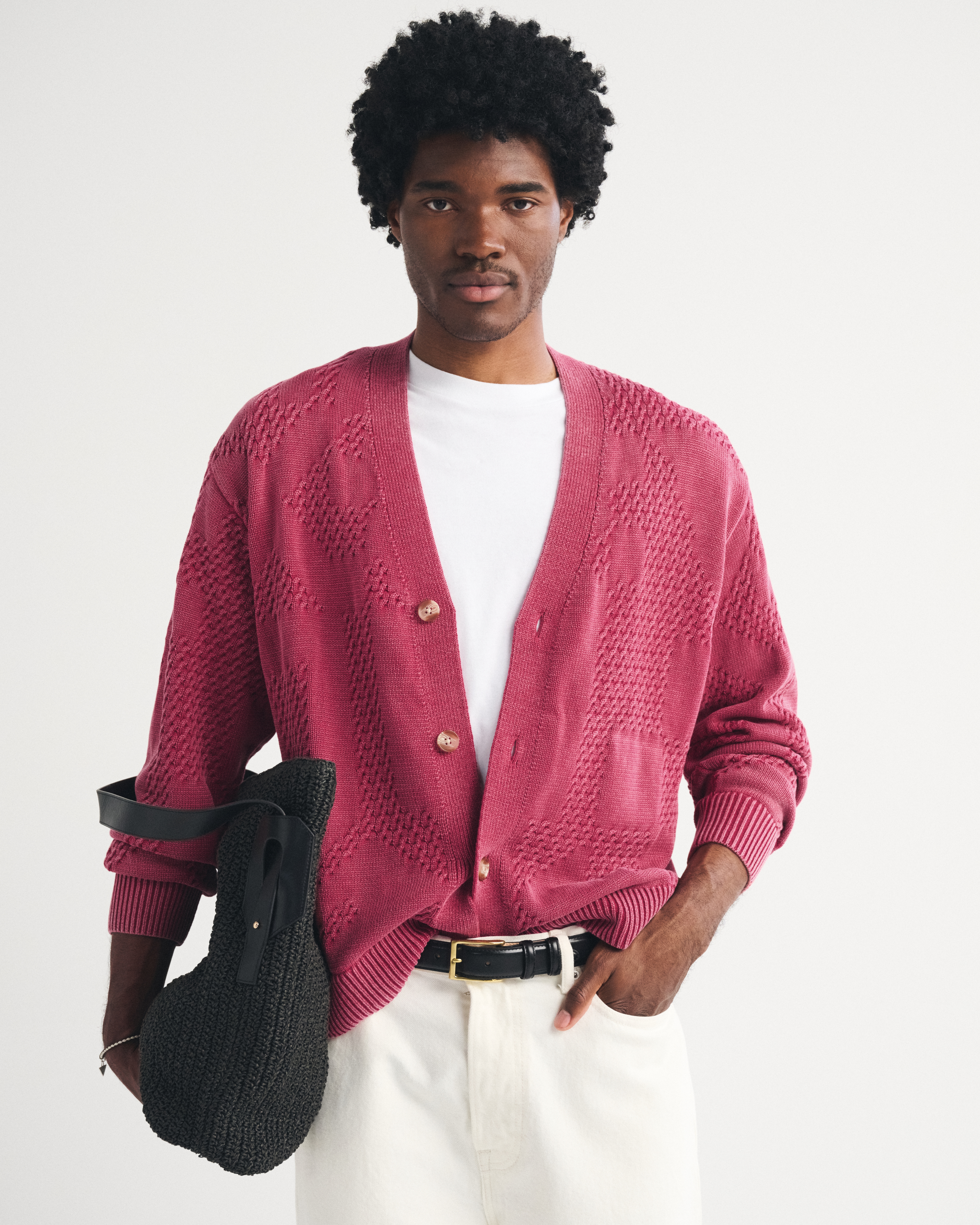 Мужские кардиганы Abercrombie & Fitch Sperry 100% Cotton Cardigan — фото 3