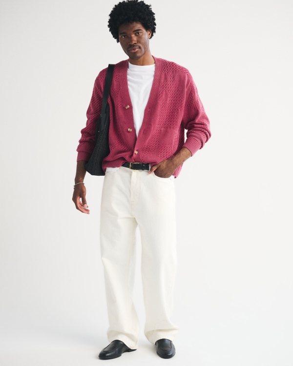 Men's Sperry 100% Cotton Cardigan | Men's Tops | Abercrombie.com