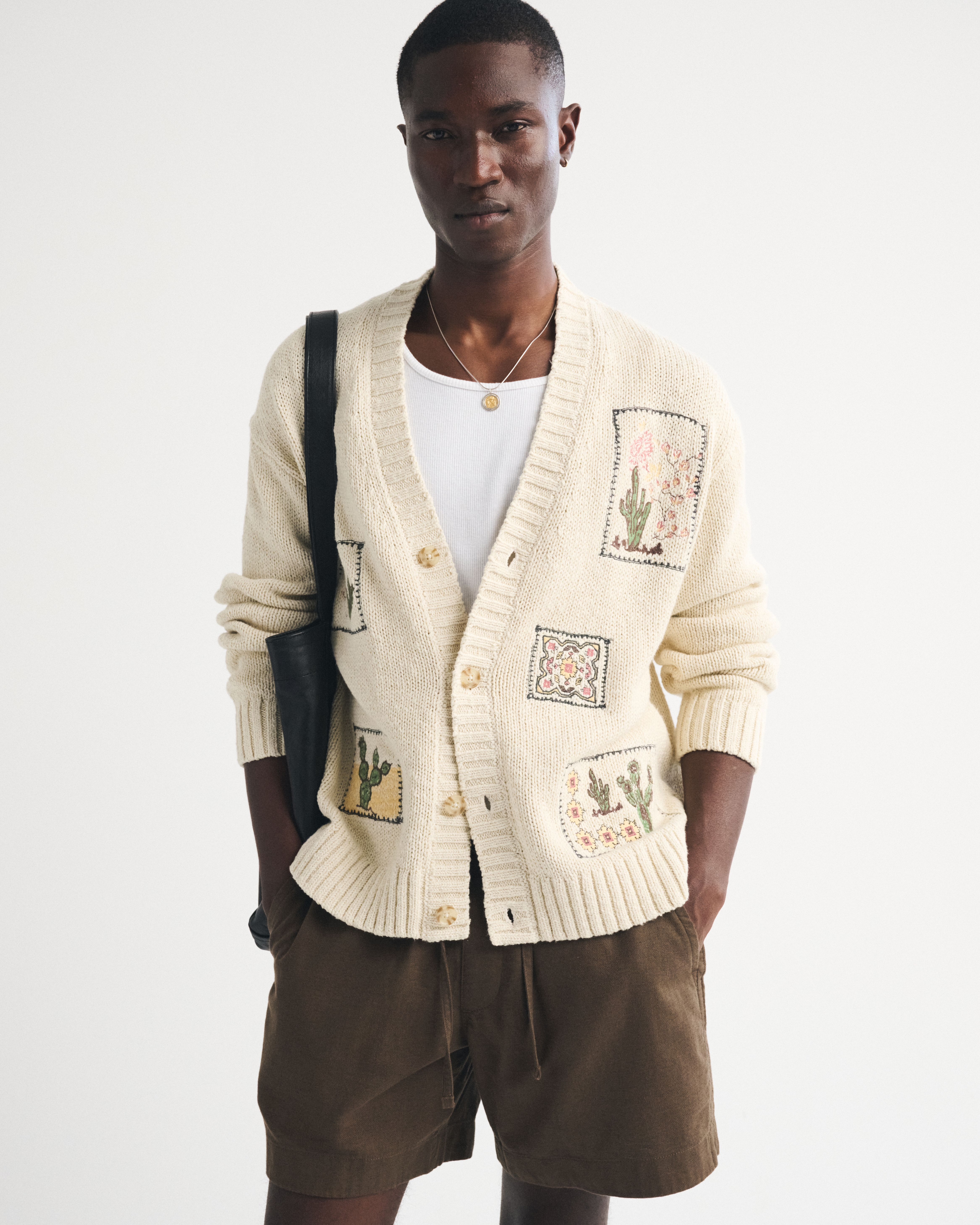 Мужские кардиганы Abercrombie & Fitch Western Cardigan — фото 2