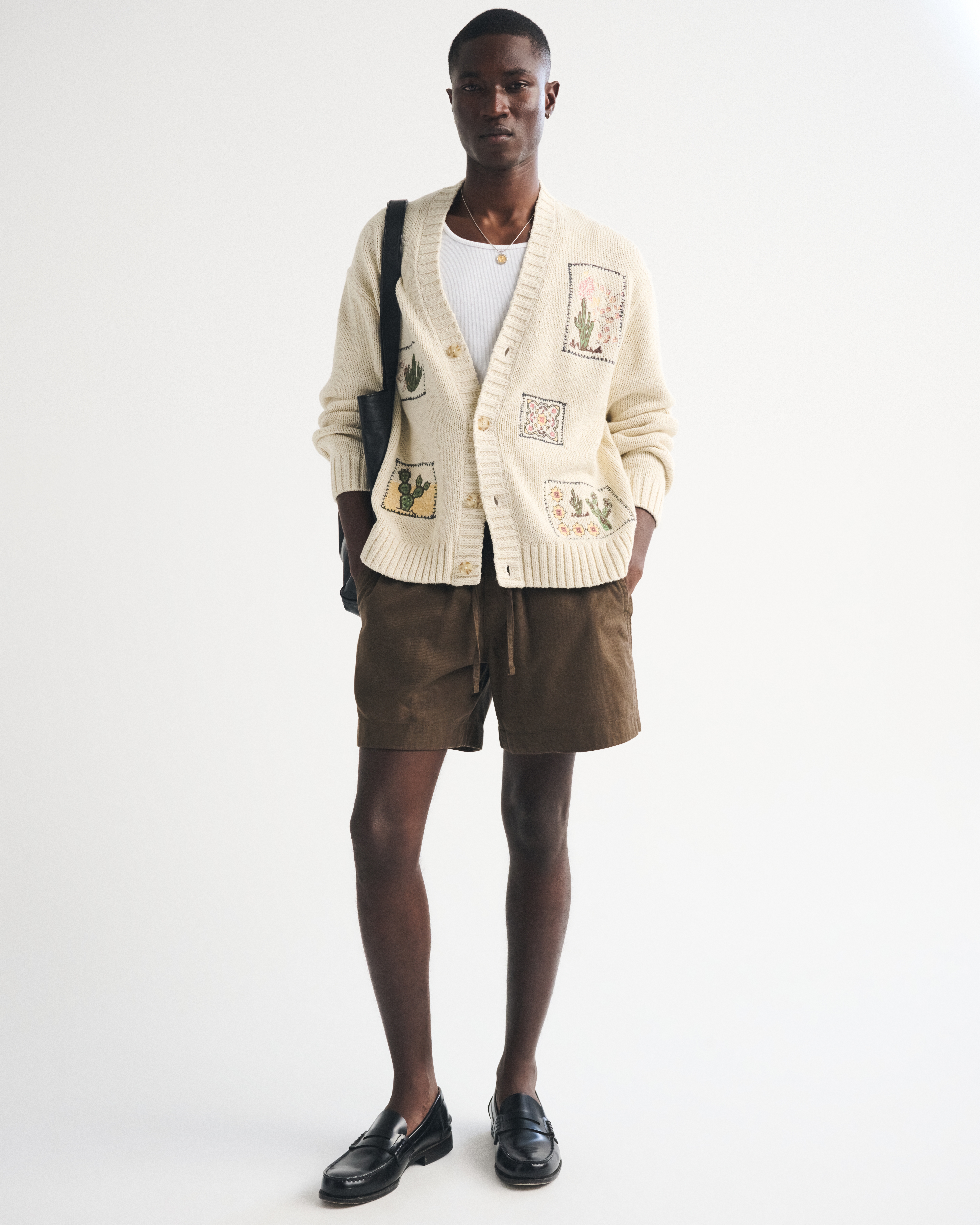 Мужские кардиганы Abercrombie & Fitch Western Cardigan — фото 3