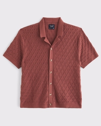 100% Cotton Button-Through Sweater Polo