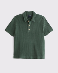 100% Cotton 3-Button Sweater Polo