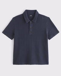 100% Cotton 3-Button Sweater Polo