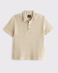 100% Cotton 3-Button Sweater Polo