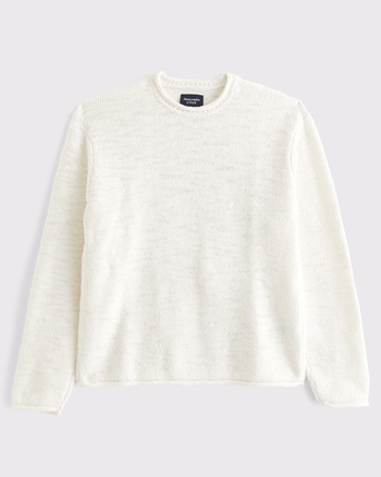 100% Cotton Rollneck Crew Sweater from Abercrombie & Fitch - $75