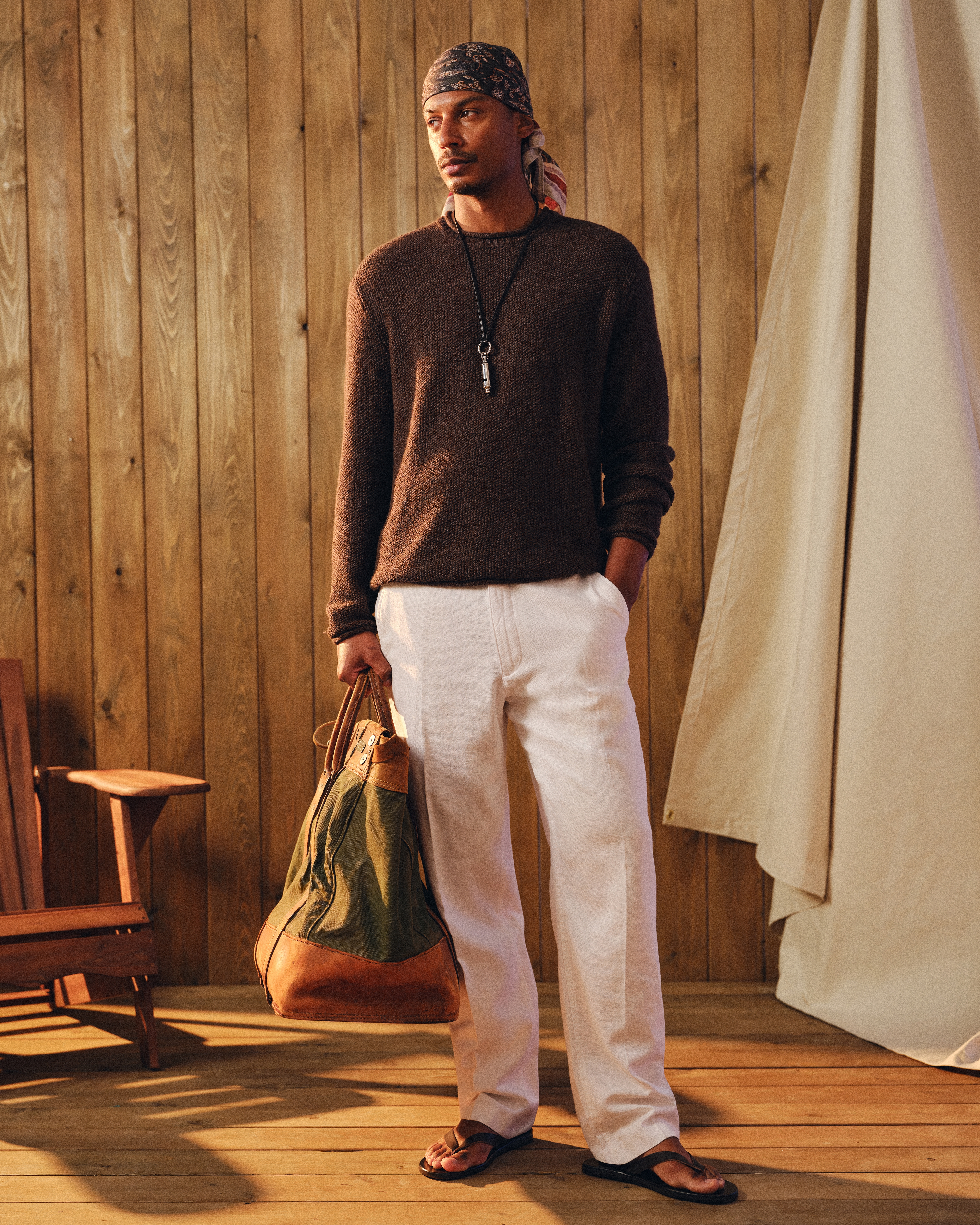 Мужские свитеры Abercrombie & Fitch 100% Cotton Rollneck Crew Sweater — фото 4