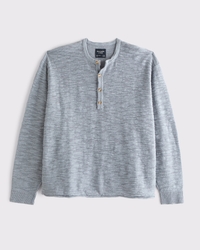 100% Cotton Knit Henley