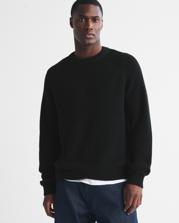100% Cotton Crew Sweater