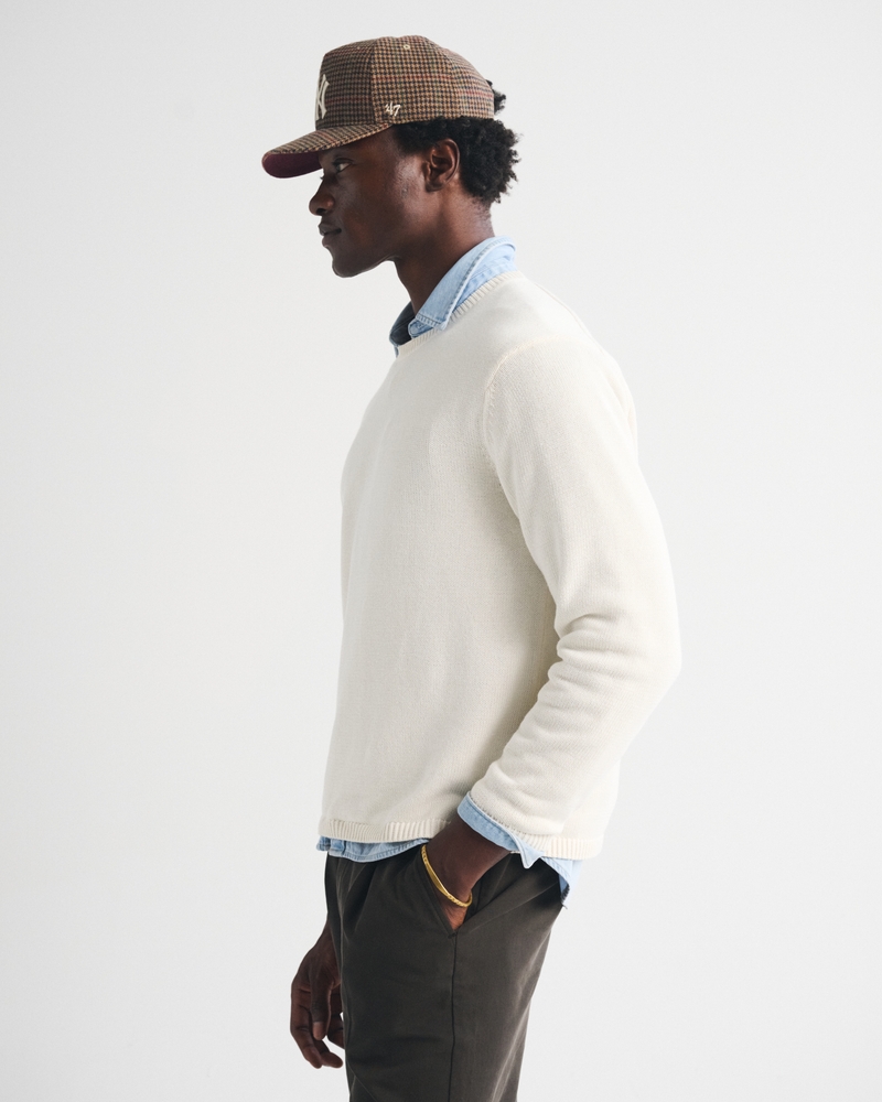 100% Cotton Long-Sleeve Sweater - thumbnail 7