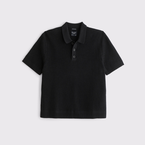Мужские свитеры Abercrombie & Fitch 100% Cotton 3-Button Sweater Polo