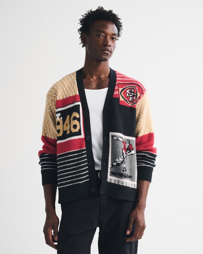 Eagles Patchwork Cardigan - thumbnail 10