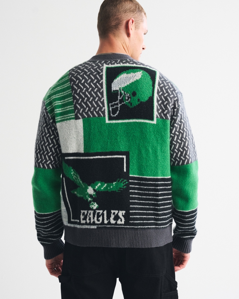 Eagles Patchwork Cardigan - thumbnail 6