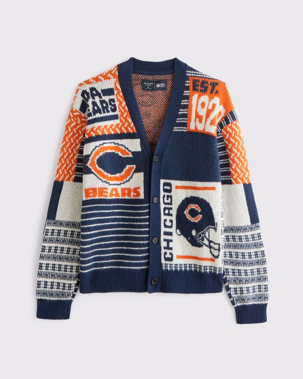 Chicago Bears Patchwork Cardigan