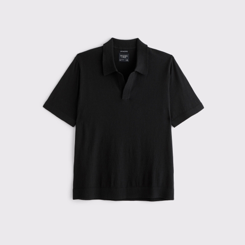 Мужские свитеры Abercrombie & Fitch 100% Cotton Johnny Collar Sweater Polo